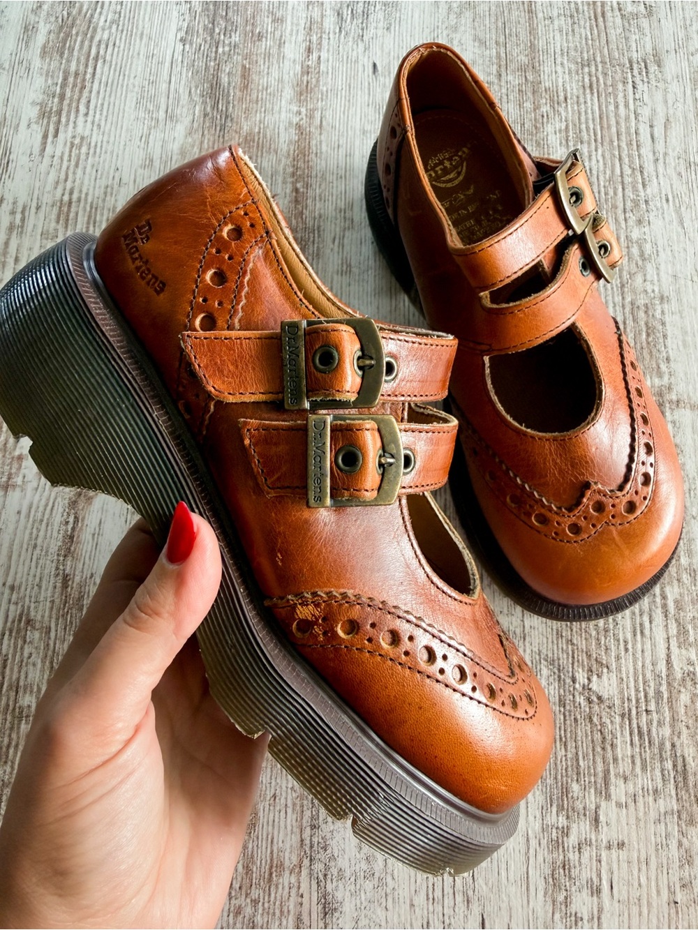 Dr Martens RARE Vintage Leather Mary Jane’s Size US 5